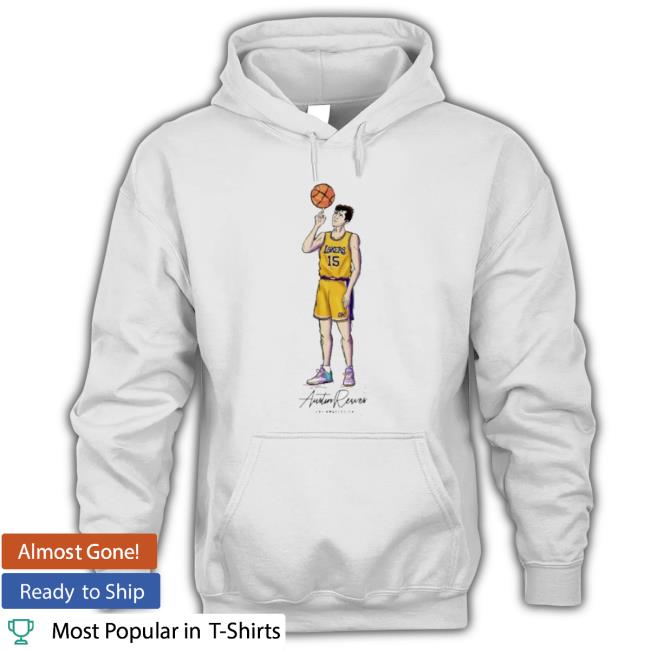 Los Angeles Lakers Saucetin Austin Reaves T-shirt Los Angeles Lakers Saucetin Austin Reaves T-shirt