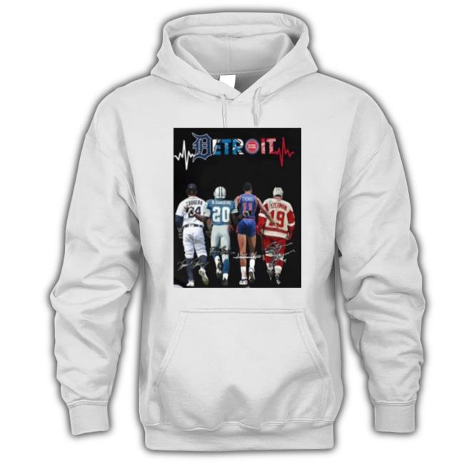 Detroit’s Mount Rushmore Signatures t- shirt Detroit’s Mount Rushmore Signatures t- shirt