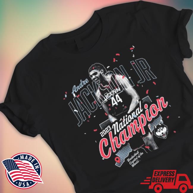 Andre Jackson Jr. 2023 National Champion Basketball Capital Of The World Shirt Andre Jackson Jr. 2023 National Champion Basketball Capital Of The World Shirt