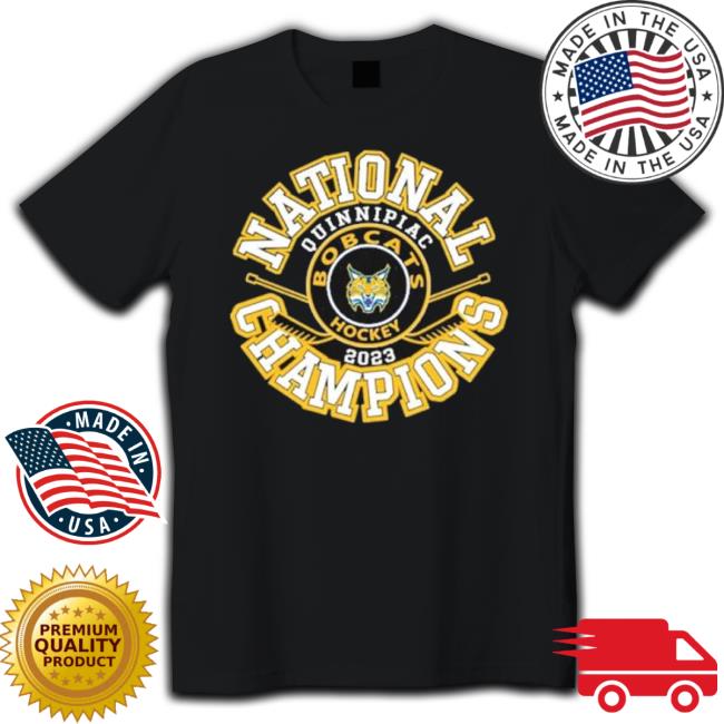 Quinnipiac Bobcats Ncaa Men’S Ice Hockey 2023 National Champions Top Rung shirt Quinnipiac Bobcats Ncaa Men’S Ice Hockey 2023 National Champions Top Rung shirt
