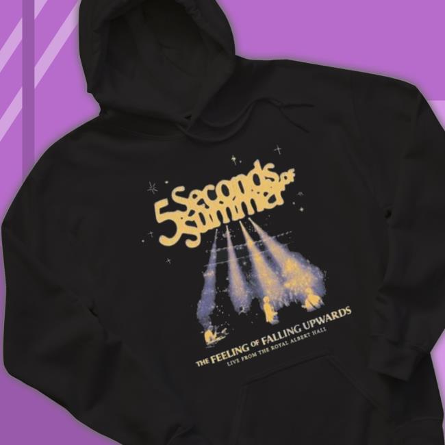5 Seconds Of Summer Merch Albert Hall shirt 5 Seconds Of Summer Merch Albert Hall shirt