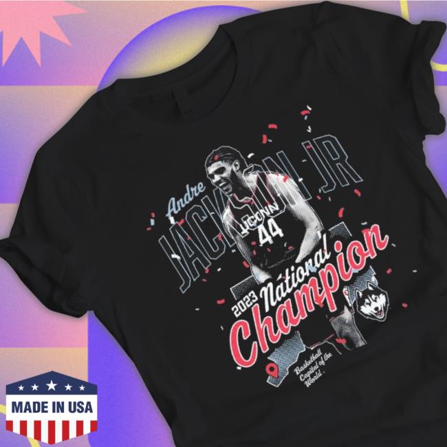 Andre Jackson Jr. 2023 National Champion Basketball Capital Of The World Shirt Andre Jackson Jr. 2023 National Champion Basketball Capital Of The World Shirt