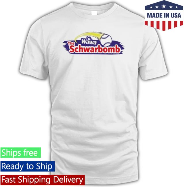 Kyle Schwarber Wearing Wawa The Schwarbomb shirt Kyle Schwarber Wearing Wawa The Schwarbomb shirt