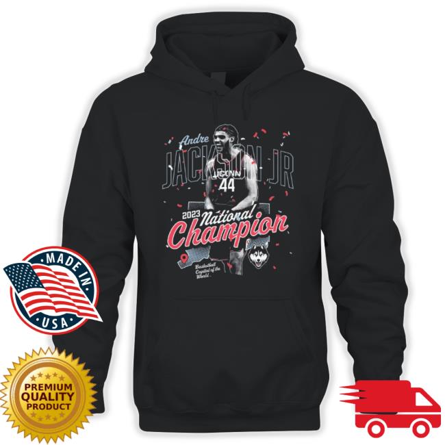Andre Jackson Jr. 2023 National Champion Basketball Capital Of The World Shirt Andre Jackson Jr. 2023 National Champion Basketball Capital Of The World Shirt