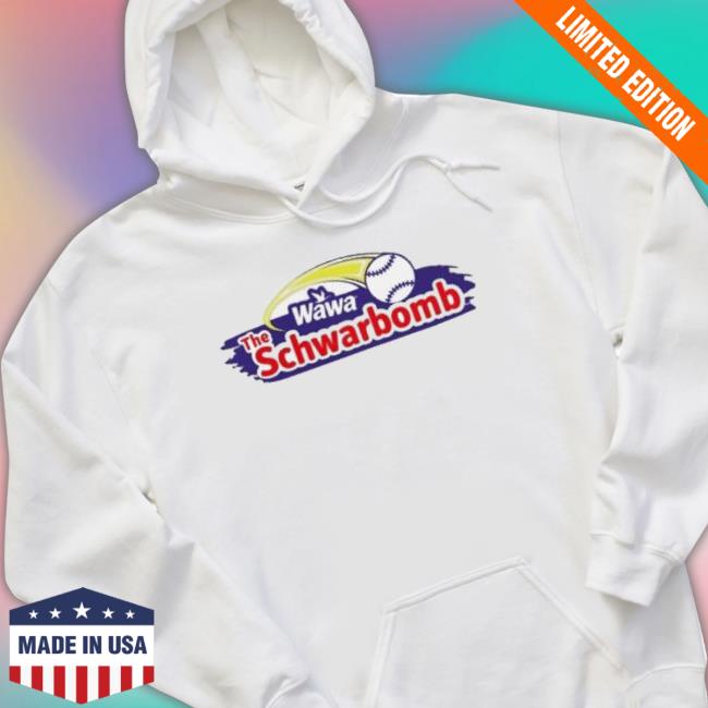 Kyle Schwarber Wearing Wawa The Schwarbomb shirt Kyle Schwarber Wearing Wawa The Schwarbomb shirt