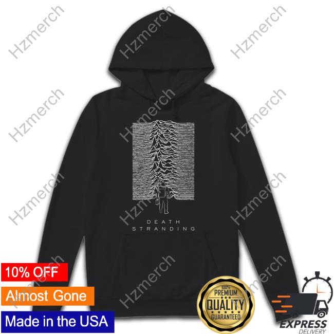 Death Stranding Joy Division T-Shirt Manwearinghelmet Death Stranding Joy Division T-Shirt Manwearinghelmet