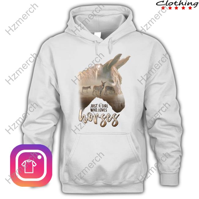 Donkey Just A Girl That Loves Horses Shirt Snazzyseagull Donkey Just A Girl That Loves Horses Shirt Snazzyseagull