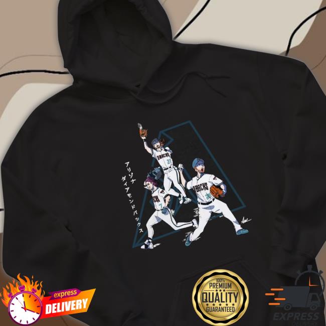 Official arizona diamondbacks the dbacks anime shirt, hoodie, sweater and  long sleeve