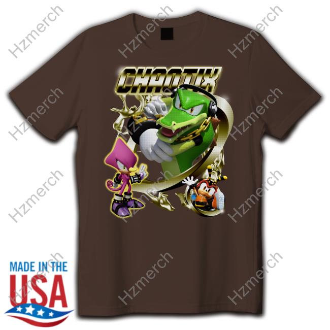 Mamonoworld They're Detectives Chaotix T-Shirt Mamonoworld They're Detectives Chaotix T-Shirt