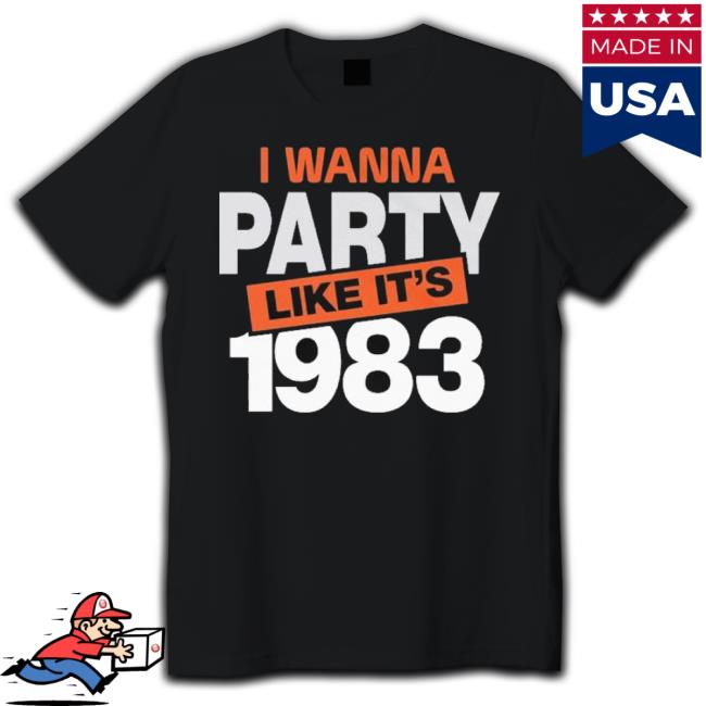 Baltimore Orioles Party Like It’S 1983 shirt Baltimore Orioles Party Like It’S 1983 shirt