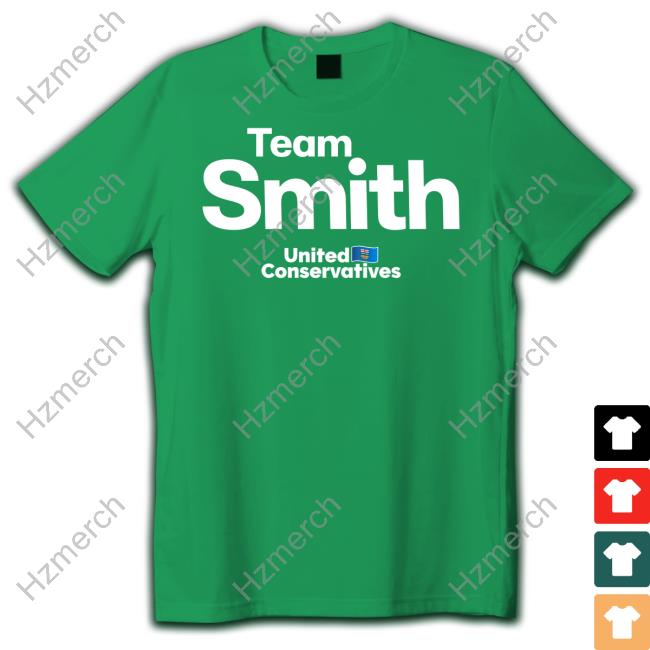 Bruce Mcallister Team Smith United Conservatives T-Shirt Bruce Mcallister Team Smith United Conservatives T-Shirt