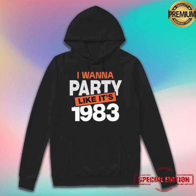 Baltimore Orioles Party Like It’S 1983 shirt Baltimore Orioles Party Like It’S 1983 shirt