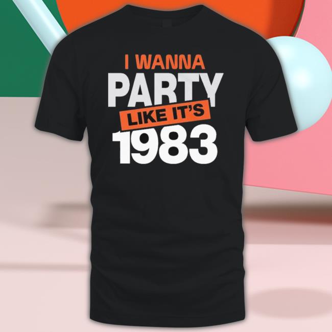 Baltimore Orioles Party Like It’S 1983 shirt Baltimore Orioles Party Like It’S 1983 shirt