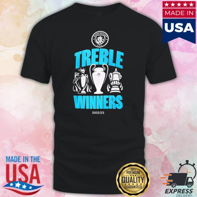 Official Manchester City Treble Winners 2023 shirt Official Manchester City Treble Winners 2023 shirt