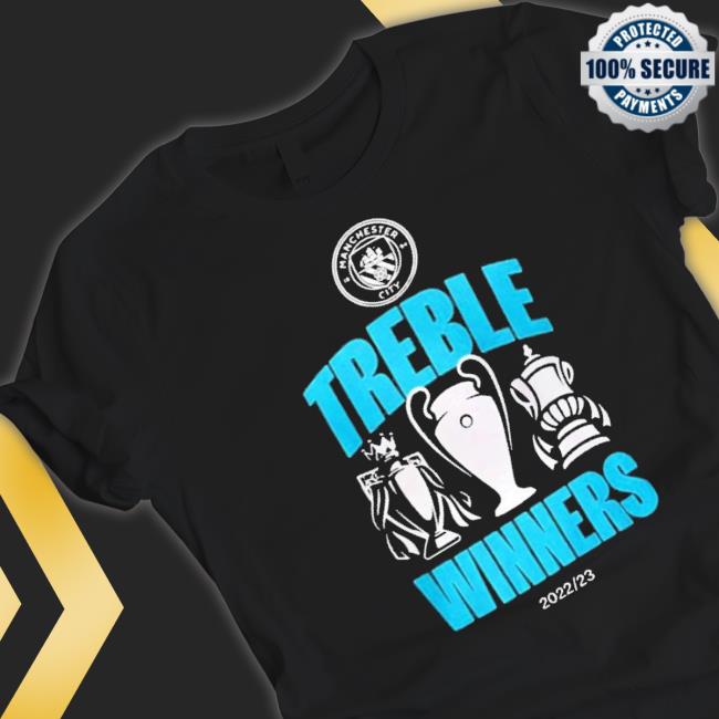 Official Manchester City Treble Winners 2023 shirt Official Manchester City Treble Winners 2023 shirt