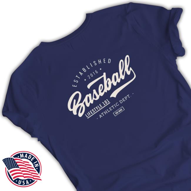 Baseball Lifestyle 101 Established Crewneck Sweatshirt Baseball Lifestyle 101 Established Crewneck Sweatshirt