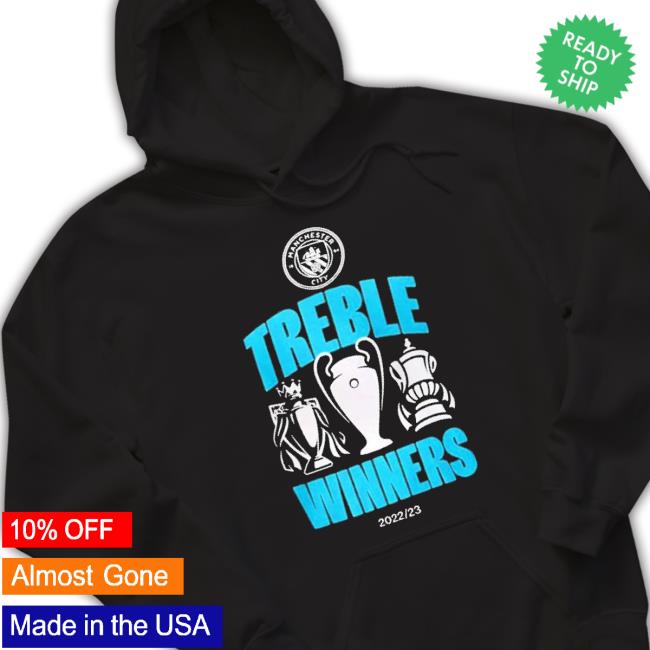 Official Manchester City Treble Winners 2023 shirt Official Manchester City Treble Winners 2023 shirt