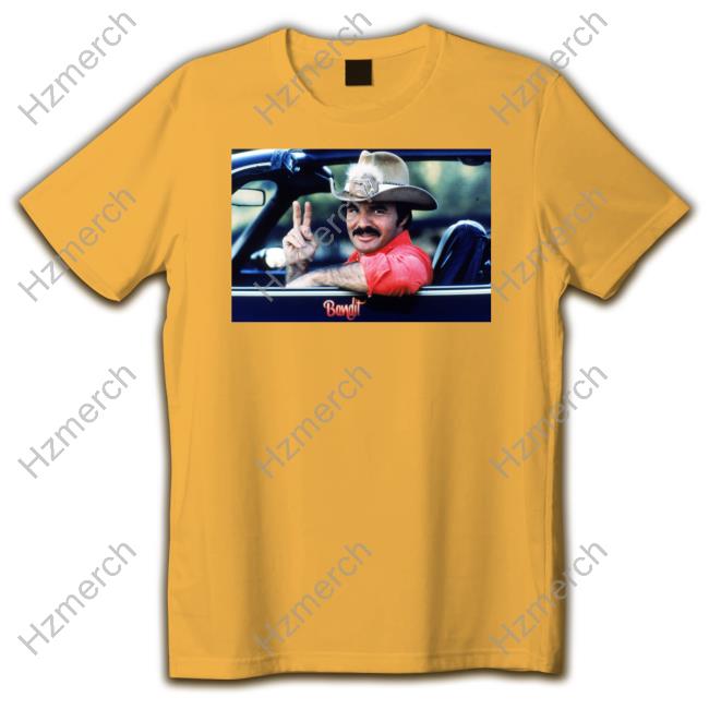 Burt Reynolds In Smokey And The Bandit Greeting Classic Shirt Burt Reynolds In Smokey And The Bandit Greeting Classic Shirt