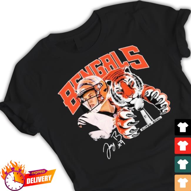 Joey B Cincinnati Bengals Super Bowl Signature 2023 T-shirt,Sweater, Hoodie,  And Long Sleeved, Ladies, Tank Top