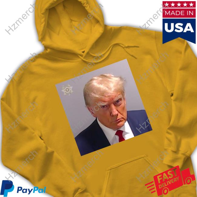 Fulton County Trump Mug Shot Tee Shirt Fulton County Trump Mug Shot Tee Shirt