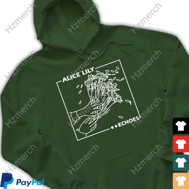 Alice Lily Store Echoes Hooded Sweatshirt Alice Lily Store Echoes Hooded Sweatshirt