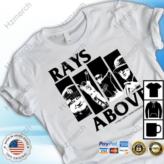 X-Rays Spex Rays above Tampa Bay Rays shirt, hoodie, sweater and v