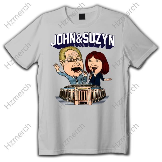 Official John and suzyn night yankees stadium T-shirt, hoodie, tank top,  sweater and long sleeve t-shirt