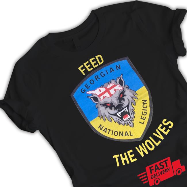 Official Feed Georgian National The Wolves Long Sleeve T Shirt Official Feed Georgian National The Wolves Long Sleeve T Shirt