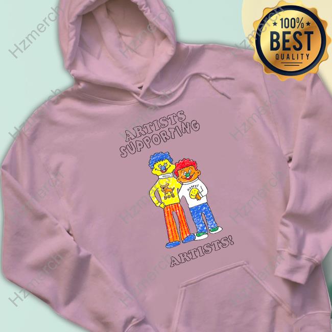 Official Artists Supporting Artists Shirt Official Artists Supporting Artists Shirt