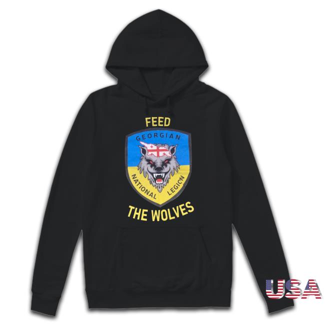Official Feed Georgian National The Wolves Long Sleeve T Shirt Official Feed Georgian National The Wolves Long Sleeve T Shirt
