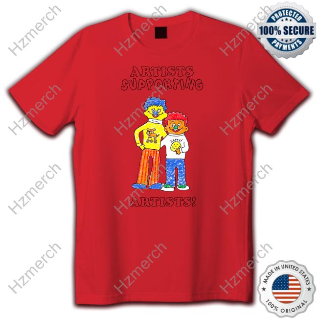 Official Artists Supporting Artists Shirt Official Artists Supporting Artists Shirt