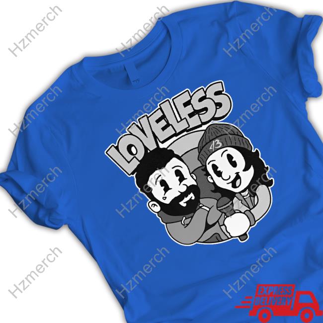 Loveless Cartoon Hoodied Sweatshirt Loveless Cartoon Hoodied Sweatshirt