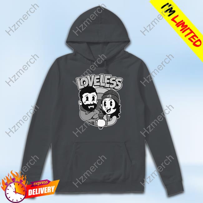 Loveless Cartoon Hoodied Sweatshirt Loveless Cartoon Hoodied Sweatshirt