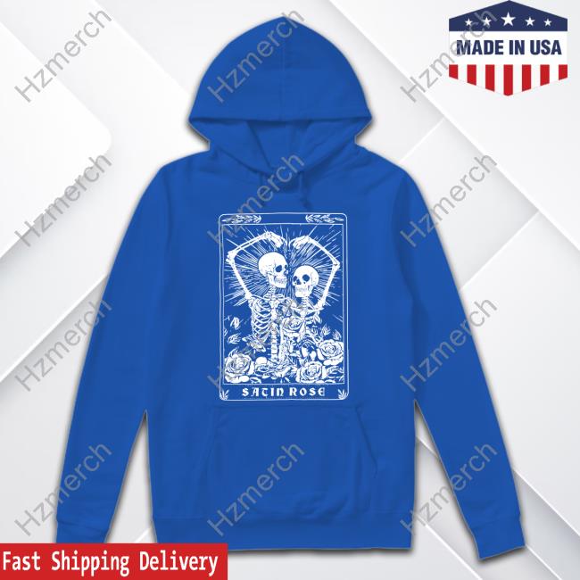 Michelle Otter Coolane Skeleton & Letter Graphic Thermal Lined Sacin Rose T Shirts Michelle Otter Coolane Skeleton & Letter Graphic Thermal Lined Sacin Rose T Shirts