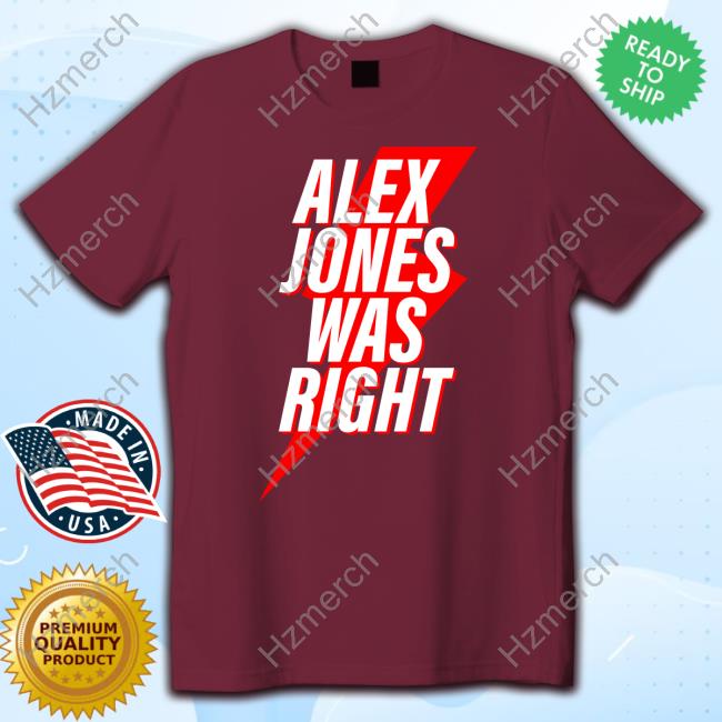 Alex Jones Was Right Tank Top Alex Jones Was Right Tank Top