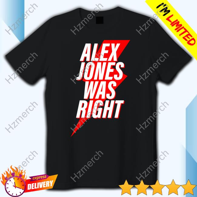 Alex Jones Was Right Tank Top Alex Jones Was Right Tank Top