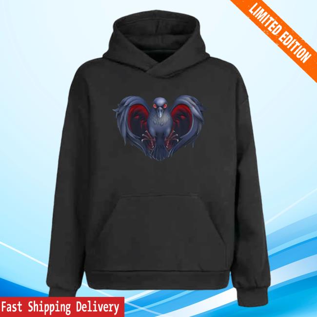 Official Dead By Daylight Merch Store Dead By Daylight Crow Heart Hoodie Black Deadbydaylight Shop Official Dead By Daylight Merch Store Dead By Daylight Crow Heart Hoodie Black Deadbydaylight Shop