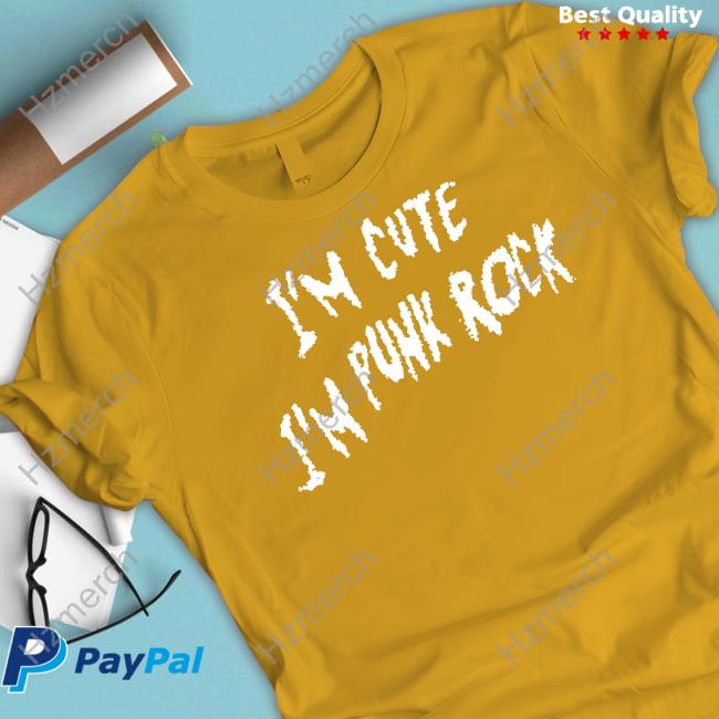 Ashbie Remilia I'm Cute I'm Punk Rock Shirt Ashbie Remilia I'm Cute I'm Punk Rock Shirt
