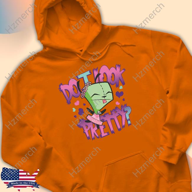 Official Invader Zim Do I Look Pretty Tee Shirt Official Invader Zim Do I Look Pretty Tee Shirt
