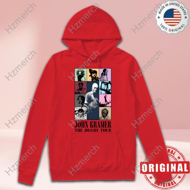 Official John Kramer The Jigsaw Tour T Shirt Official John Kramer The Jigsaw Tour T Shirt