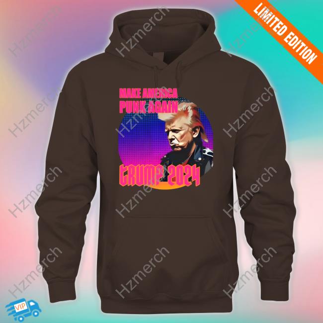 Ap4liberty Make America Punk Again Trump 2024 Long Sleeve Tee Shirt Ap4liberty Make America Punk Again Trump 2024 Long Sleeve Tee Shirt