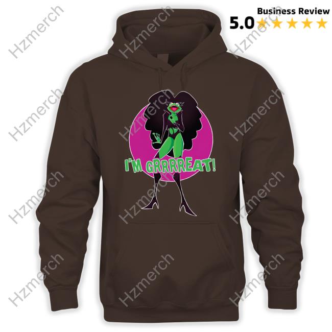 Chermit Frog I'm Grrrrreat T Shirt Chermit Frog I'm Grrrrreat T Shirt