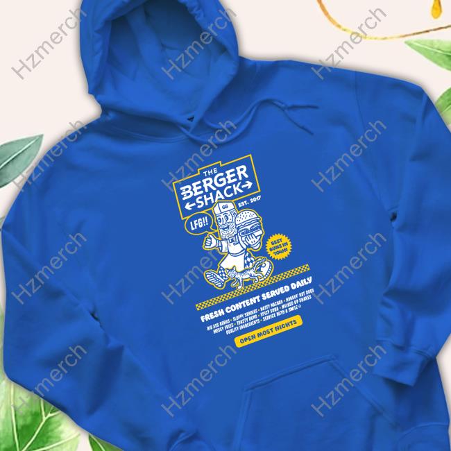 The Berger Shack Tee Shirt The Berger Shack Tee Shirt