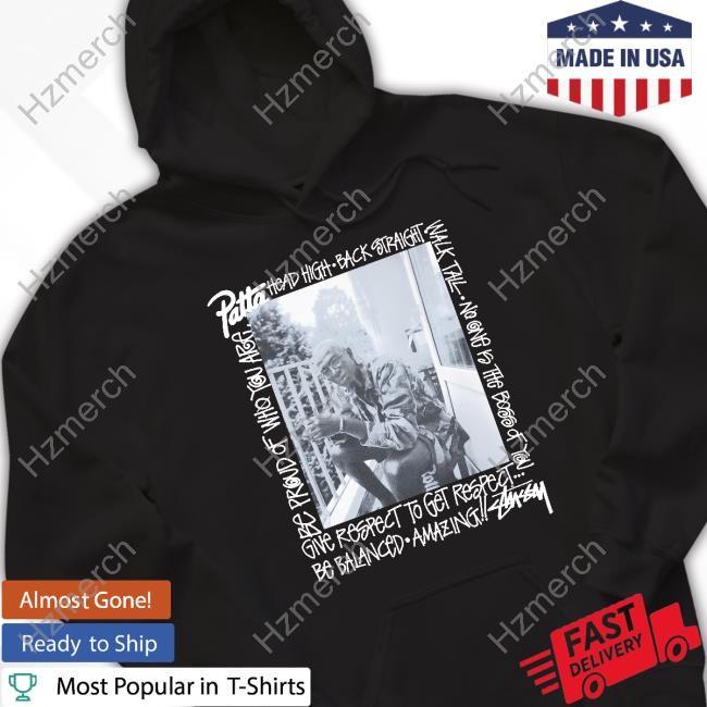 Patta X Stussy Respect Sweatshirt Patta X Stussy Respect Sweatshirt