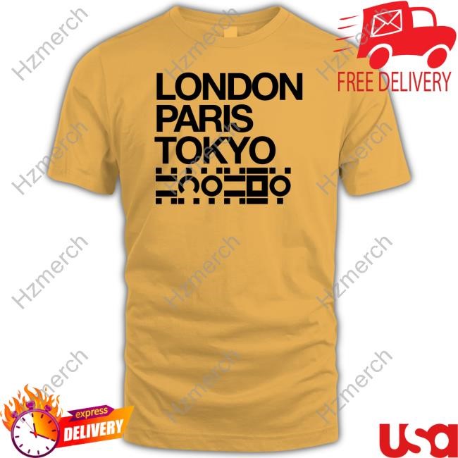 London Paris Tokyo Krakoa Tee Shirt London Paris Tokyo Krakoa Tee Shirt