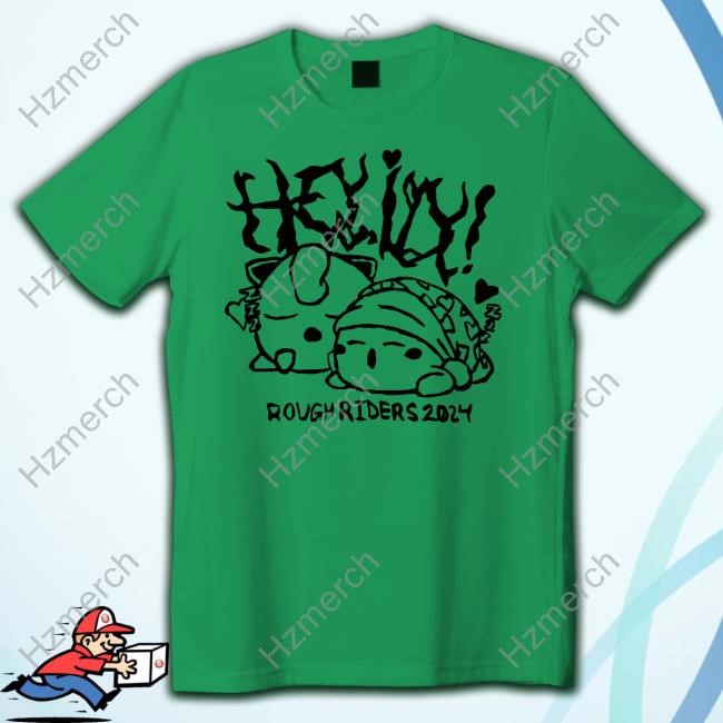 Official Hey Ily Rough Riders 2024 Crewneck Sweatshirt Official Hey Ily Rough Riders 2024 Crewneck Sweatshirt
