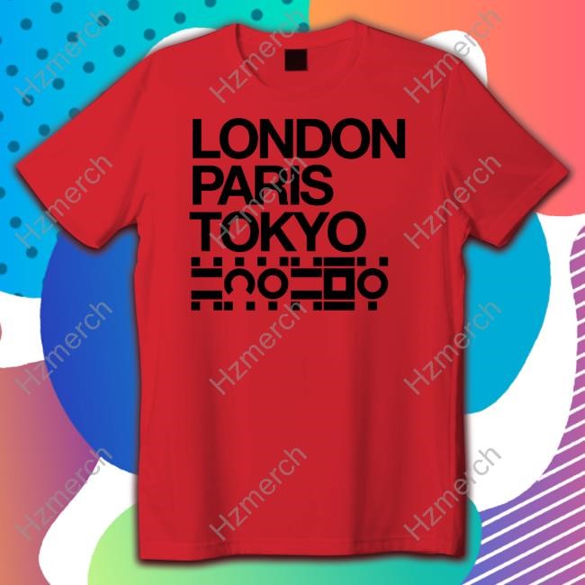 London Paris Tokyo Krakoa Tee Shirt London Paris Tokyo Krakoa Tee Shirt