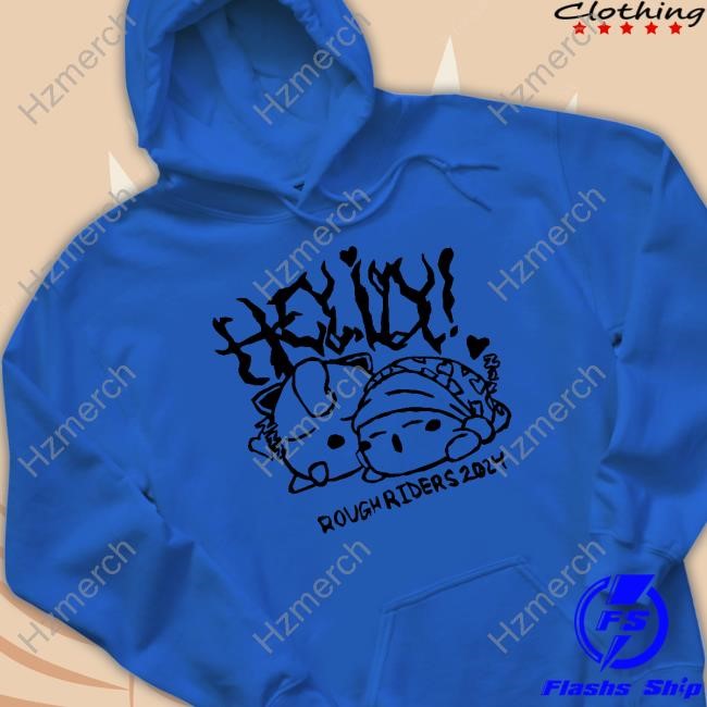 Official Hey Ily Rough Riders 2024 Crewneck Sweatshirt Official Hey Ily Rough Riders 2024 Crewneck Sweatshirt