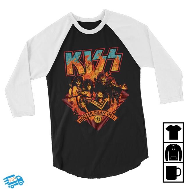 Kiss Official Store Merch Well Done Raglan T-Shirt Kiss Official Store Merch Well Done Raglan T-Shirt