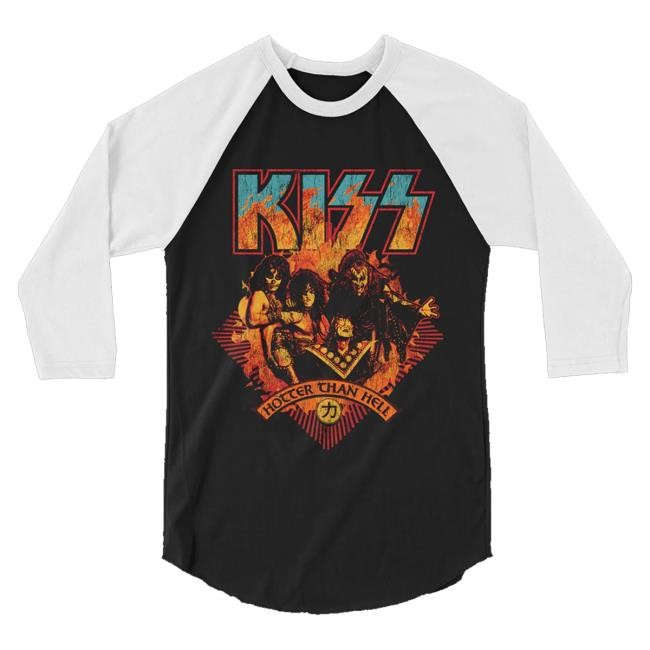 Kiss Official Store Merch Well Done Raglan T-Shirt Kiss Official Store Merch Well Done Raglan T-Shirt